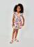 Robe en maille imprimée Multicolore 2 - vertbaudet enfant 