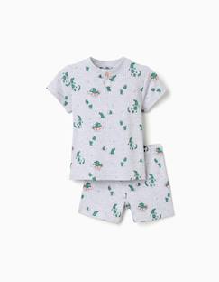 Bébé-Pyjama, surpyjama-Pyjama en coton côtelé avec motif alligator