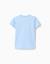 Lot de 2 t-shirts en coton avec imprimés d'été Bleu clair+Orange sombre 2 - vertbaudet enfant 