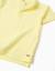 Polo en coton avec lignes en relief et col mao Jaune 3 - vertbaudet enfant 