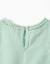 Blouse sans manches en coton et lin Vert clair 4 - vertbaudet enfant 