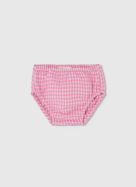 Robe bébé à carreaux Multicolore 3 - vertbaudet enfant 