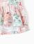 Robe en coton avec motif mosaïque Blanc 4 - vertbaudet enfant 
