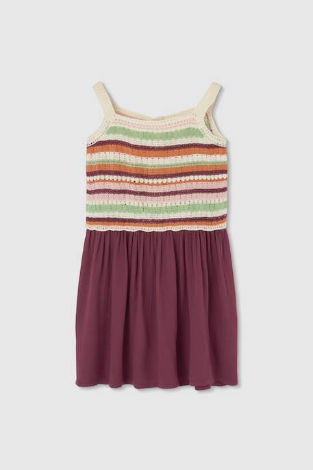 Robe en maille Lilas 1 - vertbaudet enfant 