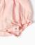 Barboteuse en coton et lin avec volants b&s Rose clair 4 - vertbaudet enfant 