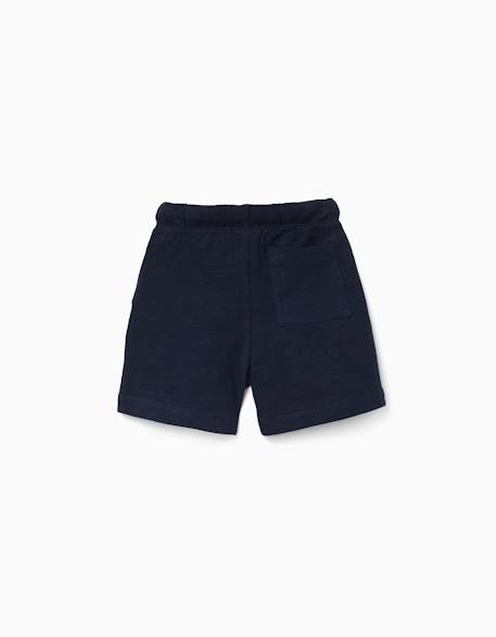Pack de 2 shorts en coton avec cordon de serrage Orange sombre 2 - vertbaudet enfant 