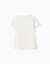 T-shirt en coton avec imprimé botanic Blanc+Bleu foncé 4 - vertbaudet enfant 