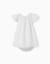 Robe et bloomer en coton à rayures b&s Bleu clair 2 - vertbaudet enfant 