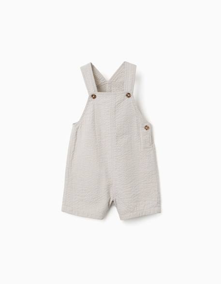 Bébé-Salopette, combinaison-Salopette en coton à rayures