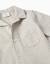 Chemise à manches courtes en coton et à rayures Beige clair 3 - vertbaudet enfant 