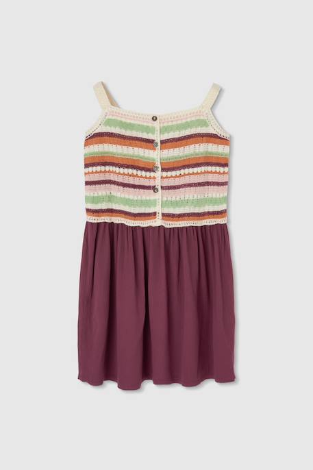 Robe en maille Lilas 2 - vertbaudet enfant 