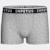 Lot de 2 boxers garçon coton confortable respirant Blanc / marine+Gris / marine+Rouge / gris 12 - vertbaudet enfant 