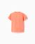 T-shirt en coton avec imprimé mickey & donald Orange sombre 2 - vertbaudet enfant 