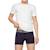Lot de 2 boxers garçon coton confortable respirant Blanc / marine+Gris / marine+Rouge / gris 4 - vertbaudet enfant 