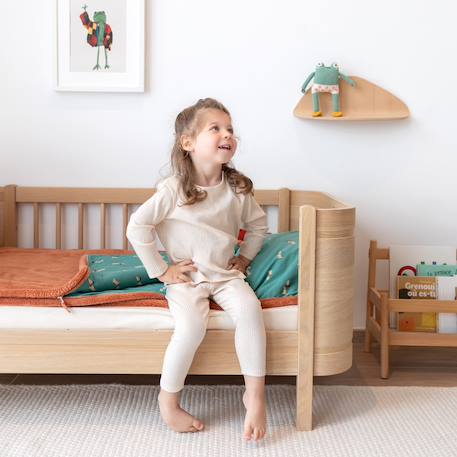 Sac de couchage  tog 3 pady softy - jersey Grizou+Lunar+Marron+Marron et bleu+Marshmallow+Noisette+Rose blush+Stone+Vert d'eau 32 - vertbaudet enfant 