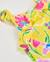 Maillot de bain fille en maille avec volants aux bretelles Jaune 3 - vertbaudet enfant 
