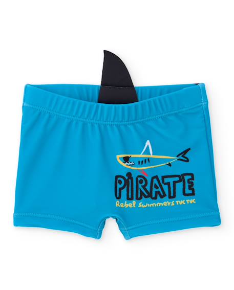 Garçon-Maillot de bain pour garçon en maille avec détail en relief
