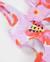 Maillot de bain fille en maille avec applications en relief Rose 3 - vertbaudet enfant 