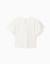 T-shirt en coton avec poche au crochet Blanc 2 - vertbaudet enfant 