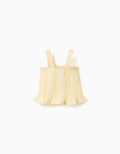 Blouse sans manches à rayures et élastique  - vertbaudet enfant