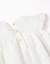 Robe en coton avec broderie anglaise et volants Blanc 3 - vertbaudet enfant 