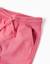 Short midi en popeline avec cordon de serrage et poches Rose foncé 3 - vertbaudet enfant 