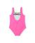 Maillot de bain fille en maille avec bretelles froncées Vert 2 - vertbaudet enfant 