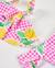 Bikini fille en maille sur fond vichy Rose 3 - vertbaudet enfant 