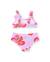 Bikini fille en maille avec application de fleur Rose 2 - vertbaudet enfant 