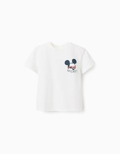 -T-shirt en coton avec imprimés mickey