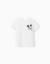 T-shirt en coton avec imprimés mickey Blanc 1 - vertbaudet enfant 