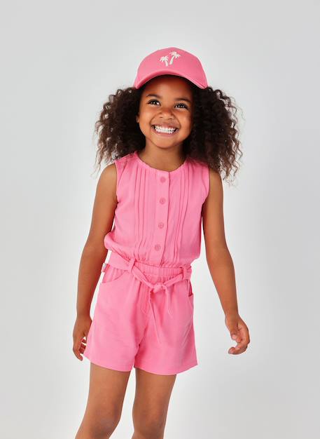 Combinaison Rose 1 - vertbaudet enfant 