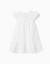 Robe en coton avec broderie anglaise et volants Blanc 2 - vertbaudet enfant 