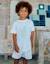 T-shirt en coton avec imprimé botanic Blanc+Bleu foncé 1 - vertbaudet enfant 