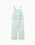 Combinaison sans manches en coton et lin Vert clair 2 - vertbaudet enfant 