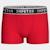 Lot de 2 boxers garçon coton confortable respirant Blanc / marine+Gris / marine+Rouge / gris 18 - vertbaudet enfant 