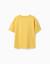 T-shirt en coton avec imprimé see the unseen Jaune foncé 2 - vertbaudet enfant 