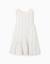 Robe sans manches en coton à rayures ethniques b&s Blanc 2 - vertbaudet enfant 