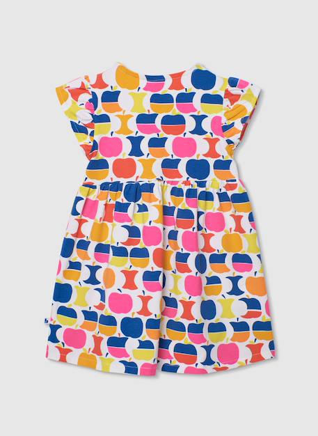 Robe en maille imprimée Multicolore 4 - vertbaudet enfant 