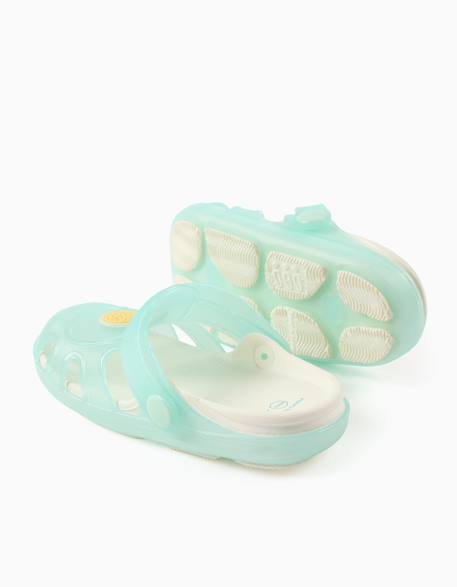 Sabots en caoutchouc avec semelle antidérapante Bleu clair 3 - vertbaudet enfant 
