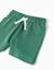 T-shirt en coton avec imprimé poisson + short Vert foncé 4 - vertbaudet enfant 