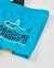 Maillot de bain pour garçon en maille avec détail en relief Bleu 3 - vertbaudet enfant 