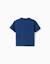 T-shirt en coton avec imprimé éléphant Bleu foncé 2 - vertbaudet enfant 