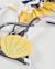 Bikini en maille pour fille avec détails à sequins Jaune 4 - vertbaudet enfant 