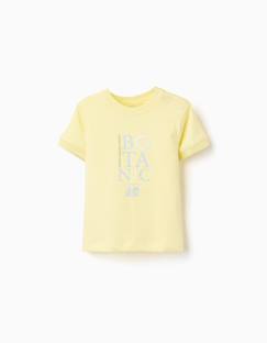 -T-shirt en coton avec imprimé botanic