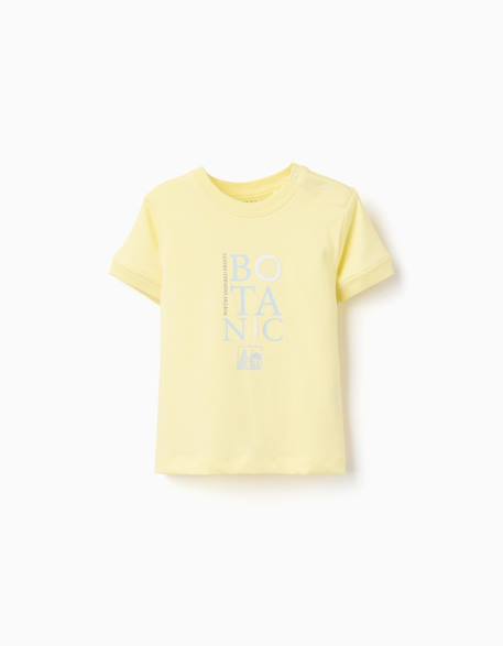 Bébé-T-shirt, sous-pull-T-shirt en coton avec imprimé botanic