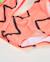 Maillot de bain fille en maille avec volant asymétrique Orange 4 - vertbaudet enfant 