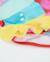 Maillot de bain fille en maille avec double volant Rouge 3 - vertbaudet enfant 