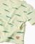 Pyjama en coton à manches courtes et motif alligator Vert clair 3 - vertbaudet enfant 