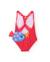 Maillot de bain en maille pour fille avec grand nœud Rouge 3 - vertbaudet enfant 